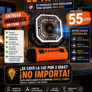 Ventilador Recargable - Img 56347865