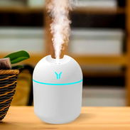 Humidificador difusor de aroma, niebla fría, luz led ambiental - Img 54610324