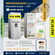 FG-REFRIGERADOR 9.53 pies cúbico tlf 56579735 /(USD-MN-Eur-Zelle)/Garantía 1 A/ENVÍO GRATIS - Img 54164981