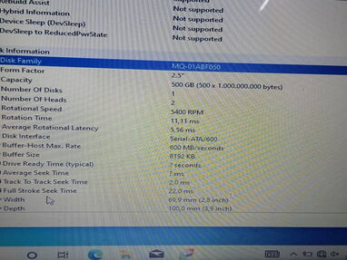 Disco Duro de Laptop 500 GB WD $3500 cel: 59160731 - Img main-image