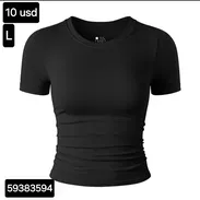 Pullover de Mujer/T-Shirt Fitness🖤OQQ Original - Img 57435320