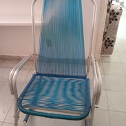 Vendo sillón de aluminio y nylon - Img 57437853