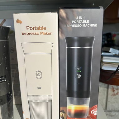 Cafetera Recargable portátil!! dile adiós al no poder hacer un rico café por culpa d la luz o el gas - Img 123481398