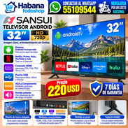Televisor Android SANSUI 32" 720p, HD NUEVAS en caja!!! - Img 56917243