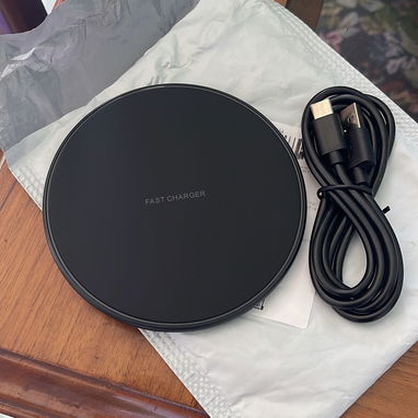 Tengo cargador inalámbrico de carga rápida Ultra Fino para iPhone y Droid Varias capacidades - Img 97319747