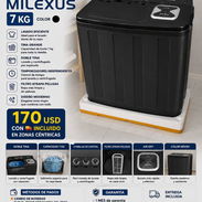 Lavadoras semiautomática Milexus de 7kg y 9 kg nueva en caja con domicilioincluido!!! - Img 56527125