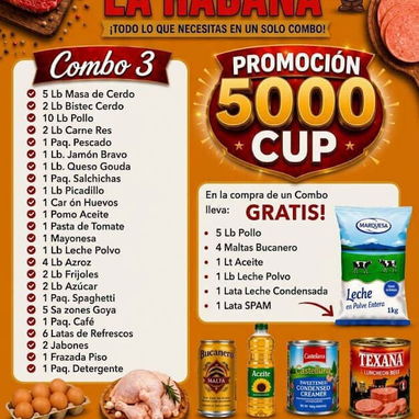 Combos de comida - 4/10
