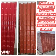 TEJAS DE RESINA Y PVC (ESTILO COLONIAL) - Img 45817388