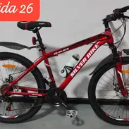 Bicicletas medida 26 todoterreno SILVERBIKE,21 cambios,amortiguación,frenos de disco varios colores nuevas en su caja - Img 55658859
