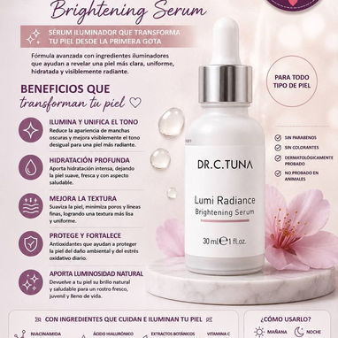 🍁Sérum LUMI RADIANCE🍁 Niacinamida y Ácido Hialurónico🍁 Para pieles hiperpigmentadas 🍁 - 2/2