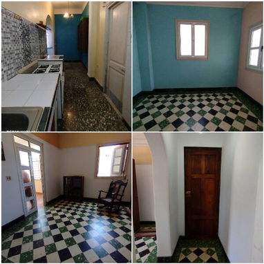 apto en el vedado, 1er piso en calle 25 - 2/4