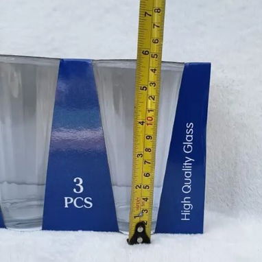 Set de vasos de vidrio altos (3 piezas) (cv) - Img 118650813