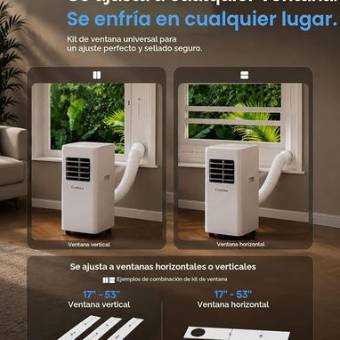 Aire acondicionado portátil de 12,000 BTU - 2/5