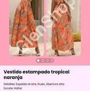 Vestidos XL estilo espalda abierta burdeos, estampados, de volantes, etc - Img 48725641