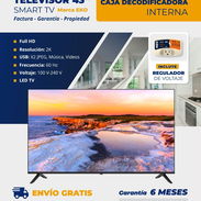✨ ¡SMART TV EKO! ✨   Televisor marca Eko con cajita incluida  ✅ Tamaño: 43 " ✅ Accesorios: caja decodificador incluida - Img 57586502
