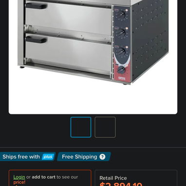 Vendo horno profesional para pizzas panes dulces etc adjunto fotos de el precio actual en internet - Img 123487416