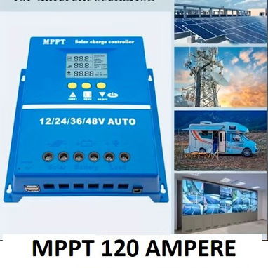 MPPT 120 AMPERE PROFESIONAL 12V Y 24V NUEVO EN SU CAJA - Img 117562496