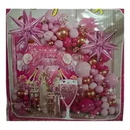 **Set decorativo completo rosado 100 PCS** - Img 56988894