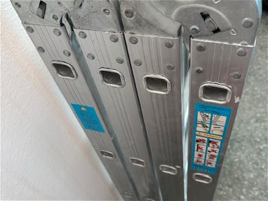 Escalera de aluminio plegable original - Img 65516693