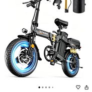 Bicicleta eléctrica plegable con ignoración sin llave, 1000/2000W, 52V 25Ah/48V 15Ah, Max 60-80 millas de alcance plegab - Img 55738010