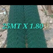 Rollos de cerca engomados verdes - Img 45583526