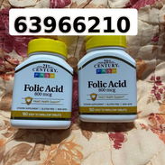 Ácido Fólico Nuevo Sellado💛 - Img 54364907