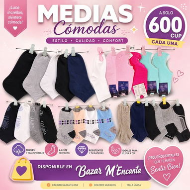 Medias y plantillas - 4/5