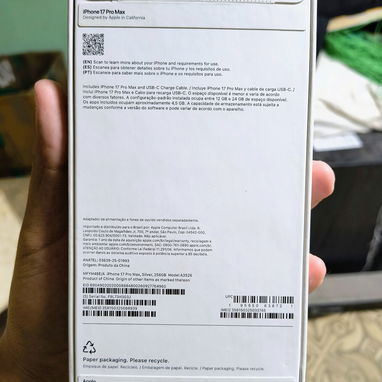 iPhone 17 pro max SIM física - 4/4