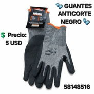 GUANTES ANTICORTE NEGRO - Img 56008439