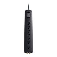 ⚡ Protector Contra Sobrecargas Belkin 2000J 7 Tomas + Cable 4 ft + Coaxial | Alta Protección Hogar/Oficina | Envío - Img 52479698