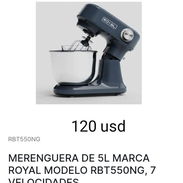 Merenguera Royal de 5 ltrs ,7 velocidades - Img 55477213