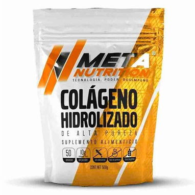 COLAGENO HIDROLIZADO META NUTRITION BOLSA 500g - Img 123161885