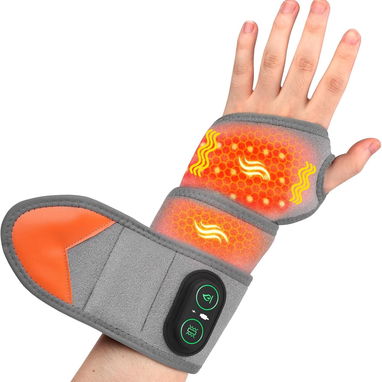 🔥 Almohadilla térmica para muñeca WoloyHeatie con masaje y luz roja para el túnel carpiano - 6/7