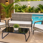 Set de sillas y mesa para patio,jardín,piscina o terraza - Img 57008156