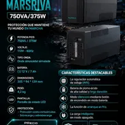 ⚡UPS⚡️MARSRIVA 750VA-375W CON BATERÍA 12V 7A. MENSAJERIA CON FACTURA Y GRANATÍA. TL 54833699 - Img 55719688