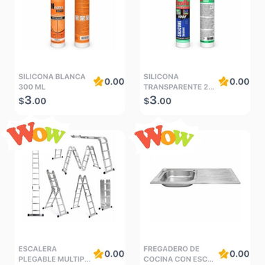 Escaleras, duchas y llaves para fregadero - Img 122874065