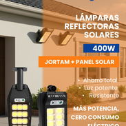 ☀️ Lámparas Reflectoras Solares JORTAM 400W ¡Ilumina tu casa GRATIS y sin apagones! 💡🚨 - Img 55703906