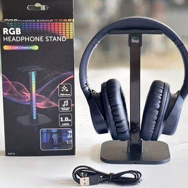 Soporte para auriculares LED con luces de degradado vivido - 2/3