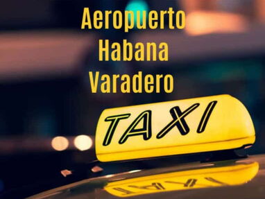 Servicio de Taxi Aeropuerto - Habana - Varadero - Img main-image