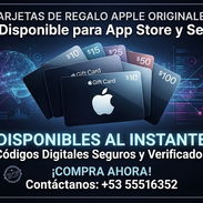 Gift Cards Apple Originales - Saldo Disponible para App Store y Servicios - Img 57578065