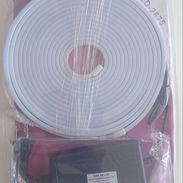 Cintas de neon blanco neutro con transform 14usd. Transformador 12V 2A $8usd - Img 55404968
