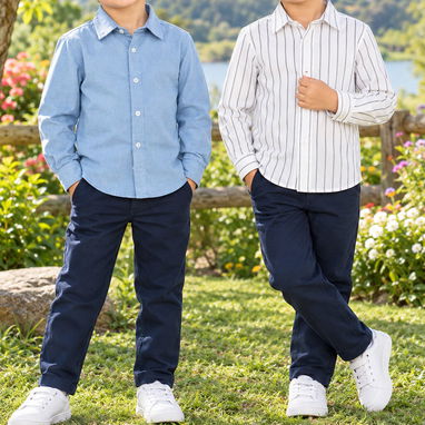 Conjuntos y camisas excelente estado para varoncito de 3 a 6 años - 6/9