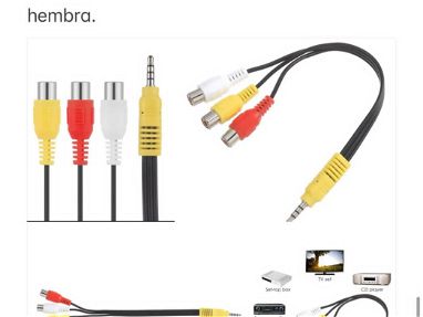 Cable mini plug - RCA - Img main-image-45656862