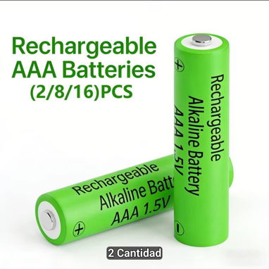 4) Pcs AAA 1.5V – Baterías Recargables - Img 125080395