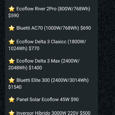 Ecoflow varios modelos disponibles, precios y modelos en las fotos - 4/4