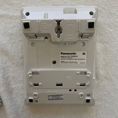 TELEFONO BLANCO PANASONIC - KX-TS500LX1W, ENTREGA DE FACTURA, VARIEDAD DE ARTÍCULOS DE TECNOLOGÍA, ETC - Img 124495780
