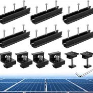 Bases para dos paneles solares-60USD - Img 56379361