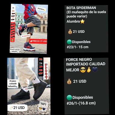 Tenis de niños ... - 10/10