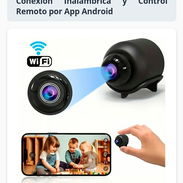 Cámara de seguridad compacta o de vigilancia con diseño elegante, resolución 480P, conexión WiFi 2.4GHz - Img 51449893