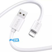 Cable Lightning 1HORA de 2,1 A y 2 m Tc 5 usd - Img 56337031